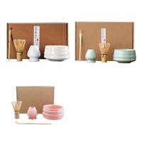 طقم أدوات الماتشا التقليدية