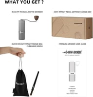 مطحنة القهوة اليدوية MHW-3BOMBER - Racing M1 لون ر...