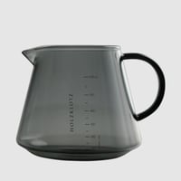 سيرفر زجاجي HOLZKLOTZ الشفاف – 600 مل بلون سموكي أ...