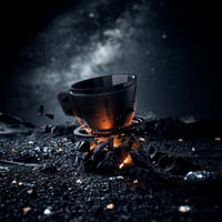 قمع قهوة MHW-3BOMBER Meteorite – قاعدة مسطّحة بزاو...