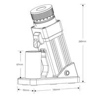 مطحنة القهوة الكهربائية E55 ستارسيكر | STARSEEKER...