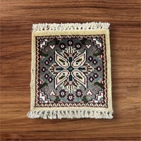 قطعة سجاد كشميري صناعة يدوي 30*30 تقريبا