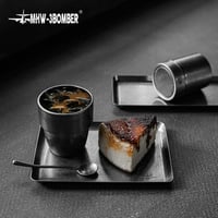 صينية تقديم مستطيلة من MHW-3BOMBER ستيل مطفي - مقا...