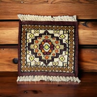 قطعة سجاد كشميري صناعة يدوي 30*30 تقريبا