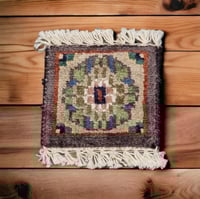 قطعة سجاد كشميري صناعة يدوي 14*14 تقريبا