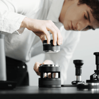 موزع قهوة من MHW-3BOMBER حجم 58.35 سلسلة يو