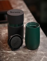 كوب بريم Oasis 10oz اخضر داكن – مطلي بالسيراميك من...