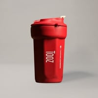 كوب تووز الأحمر حافظ للحرارة والبرودة