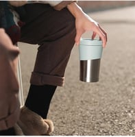 كوب قهوة بغطاء من MHW-3BOMBER سعة 330 مل