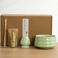 طقم أدوات الماتشا التقليدية