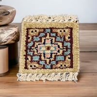 قطعة سجاد كشميري صناعة يدوي 14*14 تقريبا