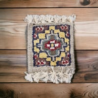 قطعة سجاد كشميري صناعة يدوي 14*14 تقريبا