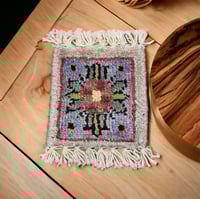 قطعة سجاد كشميري صناعة يدوي 14*14 تقريبا