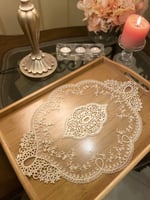 مفرش دانتيل