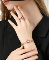 اسورة زركون ذهبي احمر