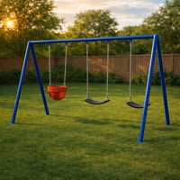 مرجيحة أطفال ثلاثية 3 مقاعد