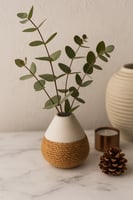 فازة ورد صناعي