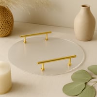 طقم صحون تقديم اكريليك