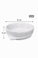 صحن حجر تراثي صغير للتقديم