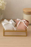 علبة توزيعات جلدية فاخرة للمناسبات