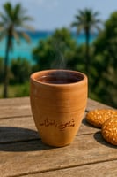 كاس شاهي فخار