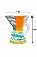 مبخرة عود فخارية تراثية ملونة