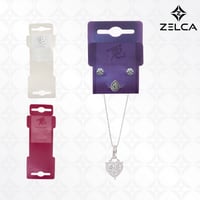 كرت عرض للأطقم اكسسوارات بلاستيك شفاف (50حبة)