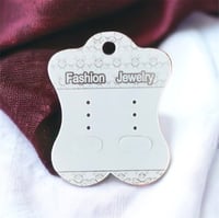 كرت عرض حلق بلاستيك (50حبة) C-02011