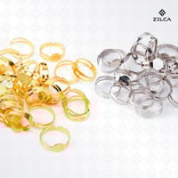 خواتم خام فري سايز حلقات خواتم دائرية قابلة للتعدي...