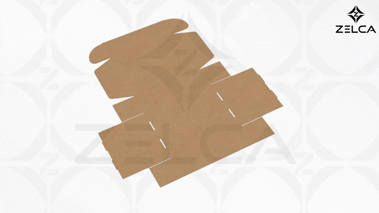 كرتون بوكس التغليف ( وردي - 1 كرتون)