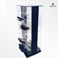 منظم استاند اكسسوارات بقاعدة دائرية 360 درجة