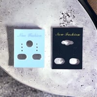 كرت عرض حلق بلاستيك 4*3 (50حبة) C-02017