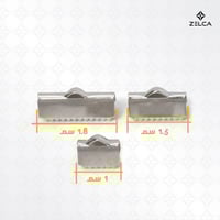 مشبك مسنن مجوف لعمل وصنع الاكسسوارات ( 50 حبة )