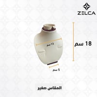 استاند اكسسوار رقبة جلد ( حبة واحدة )