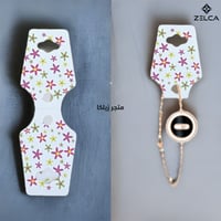 كرت عرض للتعاليق والسلاسل واساور ورق مقوى (50حبة)...