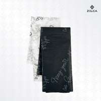 ورق تغليف الهدايا والملابس خفيف مع كلمات ( 10 اورا...