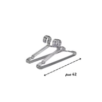 علاقة - علاقات ملابس ستانلس ستيل ( 12 حبة )
