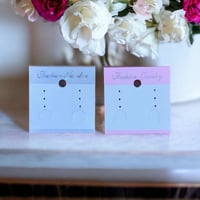 كرت عرض حلق بلاستيك (50حبة) C-02025