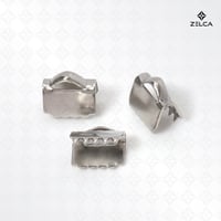 مشبك مسنن مجوف لعمل وصنع الاكسسوارات ( 50 حبة )