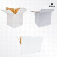 كرتون بوكس شحن ( ابيض - 1 كرتون)