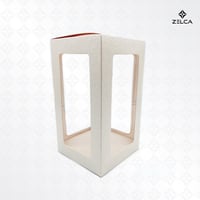 علب هدايا و افراح مكعبة بنافذة شفافة (20 علبة )