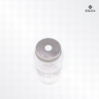 قوارير اكواب بلاستيكية مع غطاء الومنيوم مع فتحة مص...