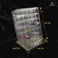 منظم استاند اكسسوارات ميكياج اقلام حواجب و ادوات ا...