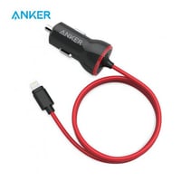 شاحن سياره من شركه انكر مدمج معاه سلك ايفون