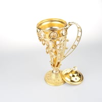 مبخرة ذهبية