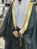 بشت رجالي رسمي VIP نخب أول لون رصاصي قماش ياباني ص...