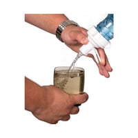 حامل قارورة مع حنفية