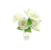 باقة ورد أبيض للديكور