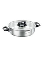 كوركماز ريتا قدر فضي مسطح 24*7 سم / 2.5 لتر - A103...