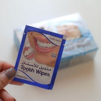 مناديل لتنظيف الاسنان 12 منديل